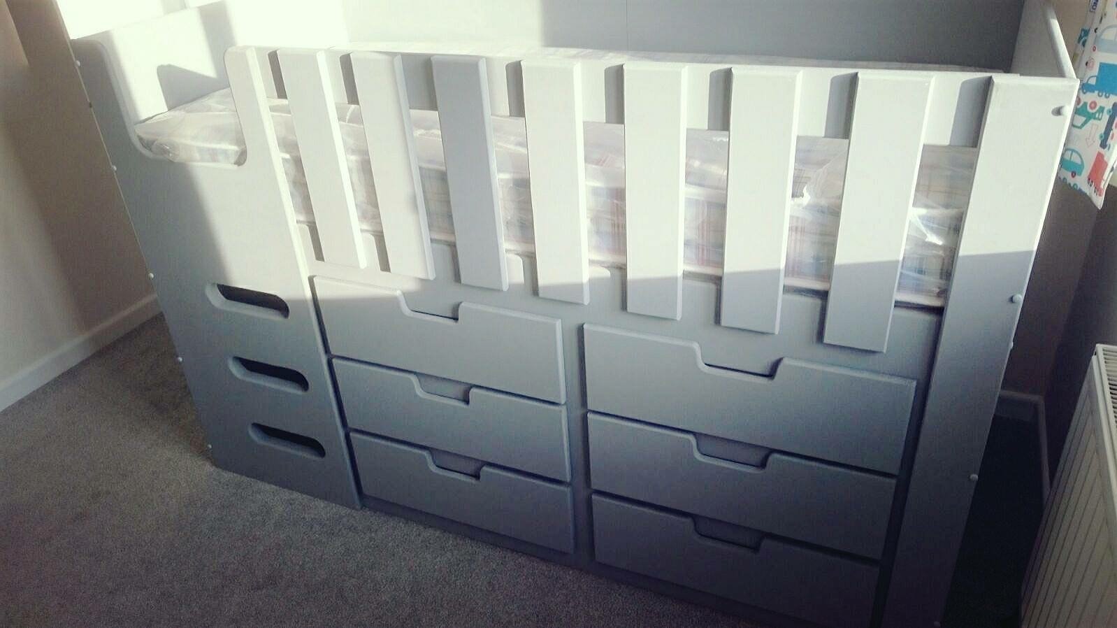 single bed with storage