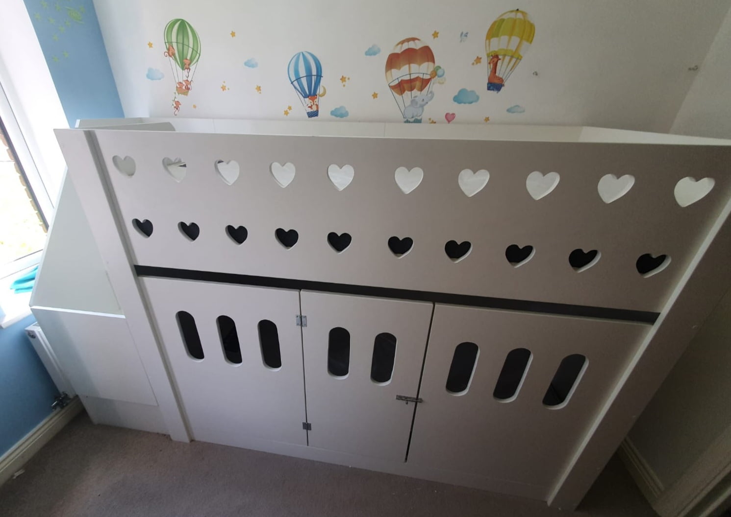 Standard Cot Bunk With Cot Rail.