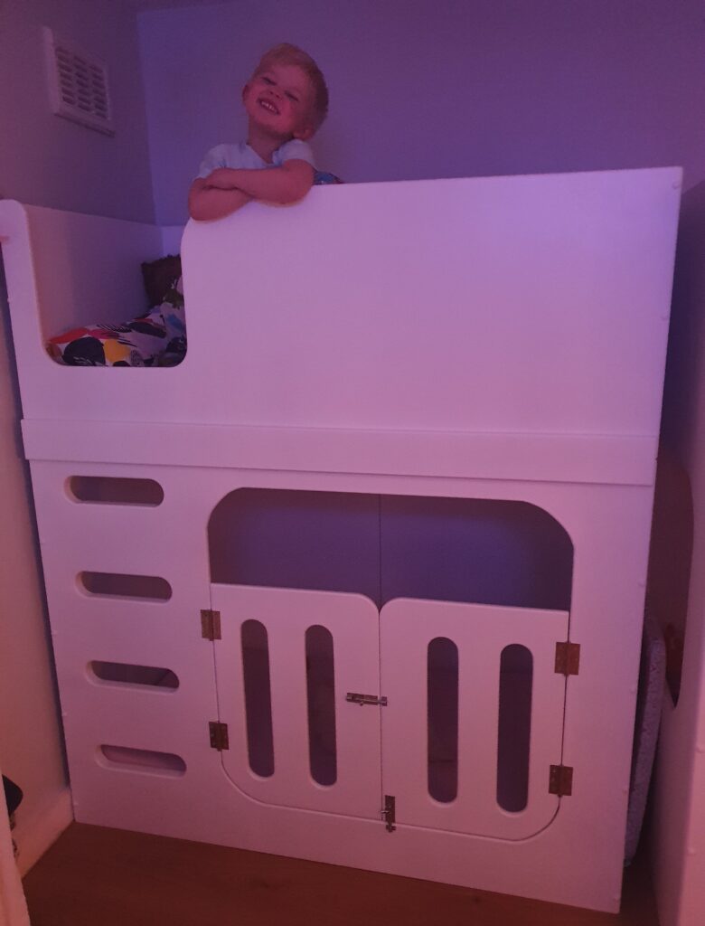 Mason Bell. Toddler Bunk Bed