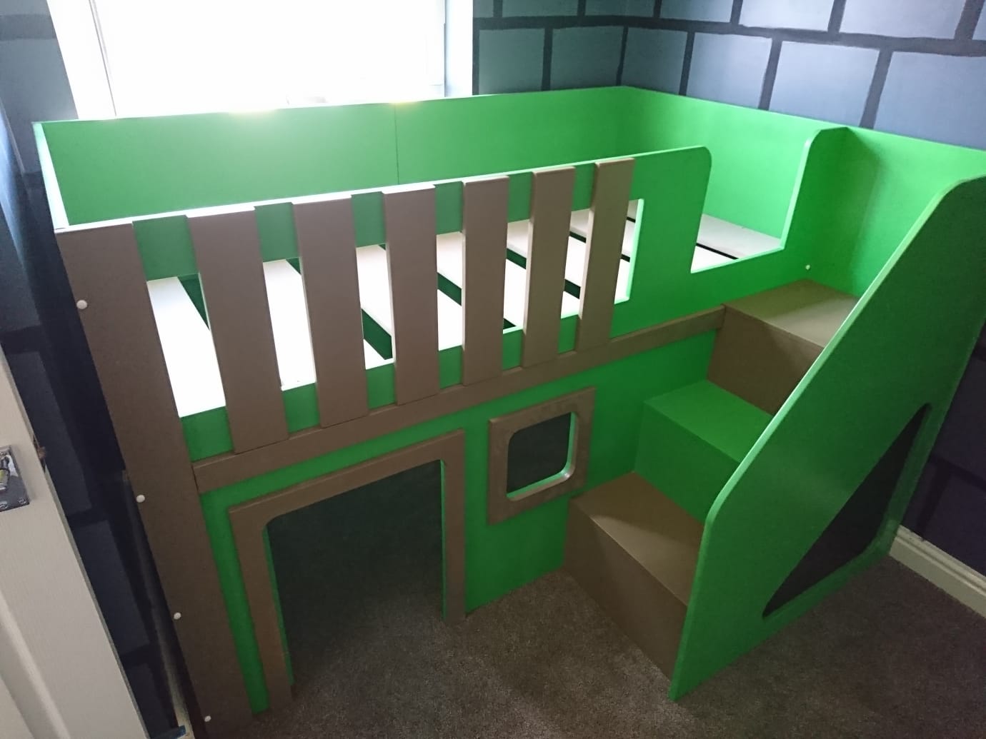 Sensory Hide Away. Play den sleeper. cabin bed. Funky Bunk Beds Limited