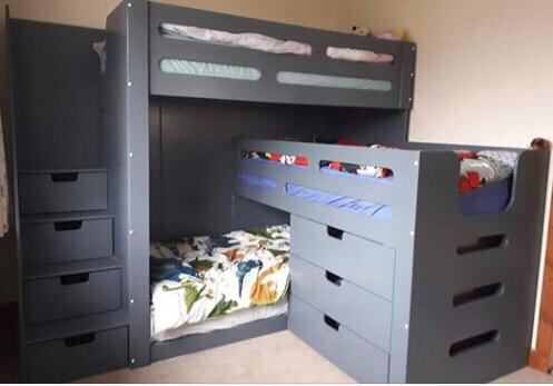 Supreme Jenga Triple Bunk
