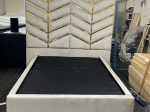 Leaf Fabric Bed Frame