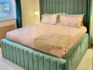 Merry Fabric Bed Frame